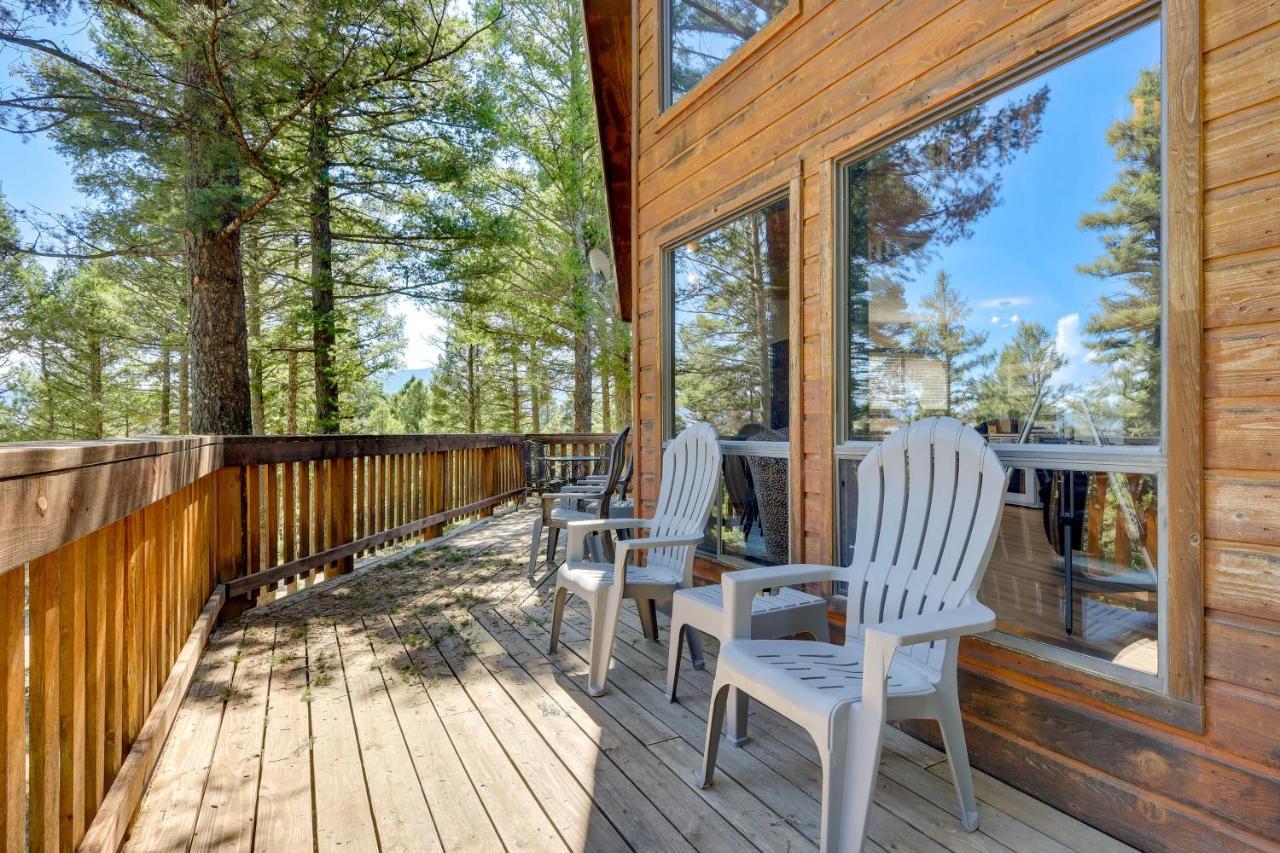 Stylish Angel Fire Cabin With Deck - 2 Mi To Ski Mtn Villa Exterior photo