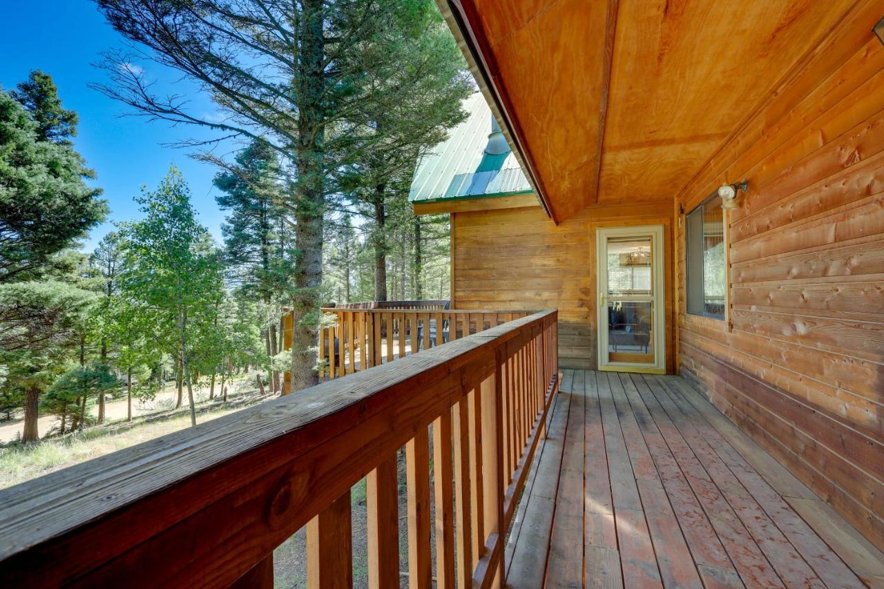 Stylish Angel Fire Cabin With Deck - 2 Mi To Ski Mtn Villa Exterior photo